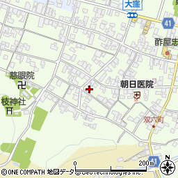 滋賀県蒲生郡日野町大窪1199周辺の地図