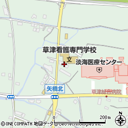 滋賀県草津市矢橋町1829周辺の地図