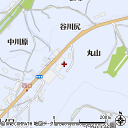 京都府亀岡市余部町谷川尻周辺の地図