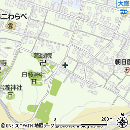 滋賀県蒲生郡日野町大窪1211周辺の地図
