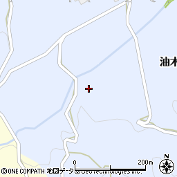 岡山県津山市油木下365周辺の地図