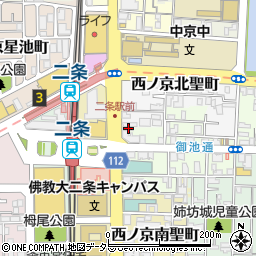 京都府京都市中京区西ノ京職司町35-2周辺の地図