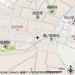 滋賀県蒲生郡日野町村井1415周辺の地図