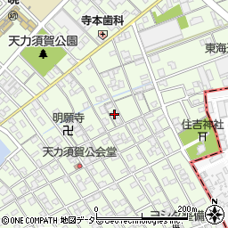 天カ須賀マンション周辺の地図