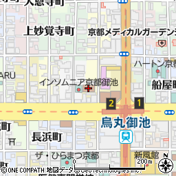 京都労働局周辺の地図