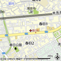 おはしｃａｆｅガスト　清水春日店周辺の地図