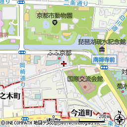 瓢亭周辺の地図