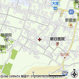 滋賀県蒲生郡日野町大窪993周辺の地図