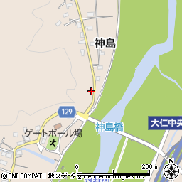 静岡県伊豆の国市神島1104-1周辺の地図