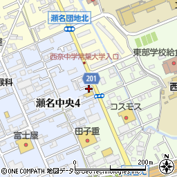 クリタカメラ瀬名店周辺の地図