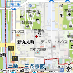京都府京都市左京区大菊町119周辺の地図