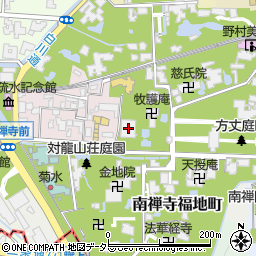 南禅會館周辺の地図