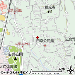静岡県伊豆の国市田京361-4周辺の地図