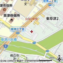 草津電機株式会社　営業部周辺の地図