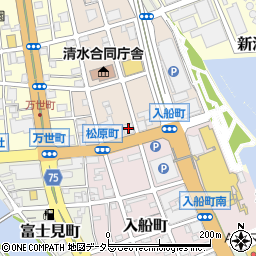 静岡興産株式会社　本社周辺の地図