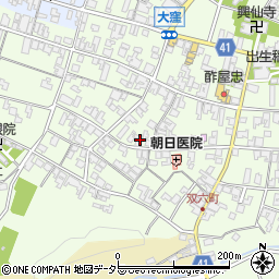 滋賀県蒲生郡日野町大窪999周辺の地図
