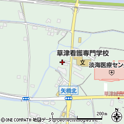 滋賀県草津市矢橋町1833周辺の地図