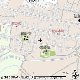 滋賀県蒲生郡日野町村井1440周辺の地図