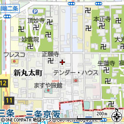 仁王門マンション周辺の地図