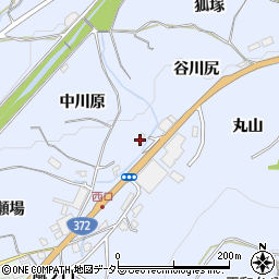 京都府亀岡市余部町（中川原）周辺の地図