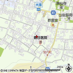 滋賀県蒲生郡日野町大窪1005周辺の地図