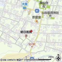 近江日野商人館周辺の地図