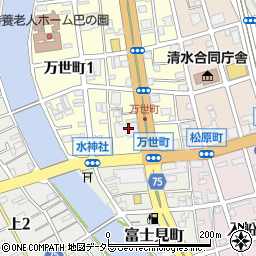 静岡銀行清水支店 ＡＴＭ周辺の地図
