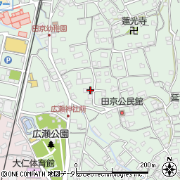 静岡県伊豆の国市田京364-8周辺の地図