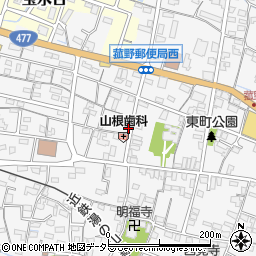 中川陶器店周辺の地図
