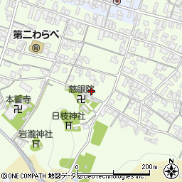 滋賀県蒲生郡日野町大窪1316周辺の地図