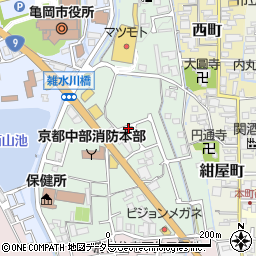 亀岡中央ＹＣ周辺の地図