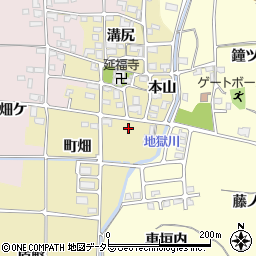 京都府亀岡市稗田野町天川町畑64周辺の地図