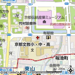 左京消防署岡崎消防出張所周辺の地図