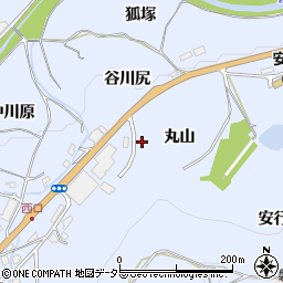 京都府亀岡市余部町丸山周辺の地図