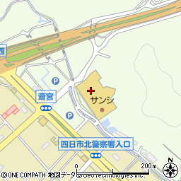 アリボックス　大矢知店周辺の地図