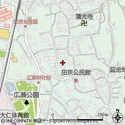 静岡県伊豆の国市田京361周辺の地図