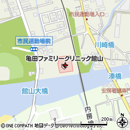 亀田訪問看護ステーション館山周辺の地図