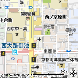 ケーエスケー京都支店周辺の地図