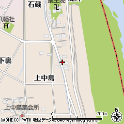 愛知県豊田市畝部東町上中島89周辺の地図
