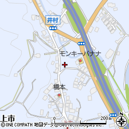 岡山県新見市上市694周辺の地図