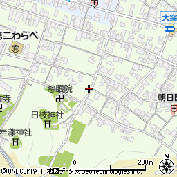 滋賀県蒲生郡日野町大窪1250周辺の地図