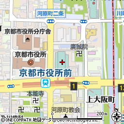 アサヌマ写真スタジオ京都ホテルオークラ写真室周辺の地図