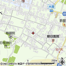 滋賀県蒲生郡日野町大窪987周辺の地図