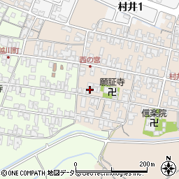 滋賀県蒲生郡日野町村井1452周辺の地図