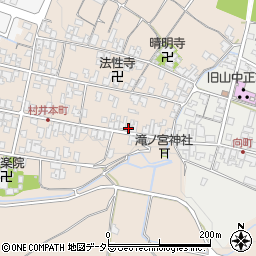 滋賀県蒲生郡日野町村井1339周辺の地図