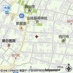 滋賀県蒲生郡日野町大窪710周辺の地図