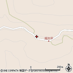 静岡県浜松市天竜区春野町越木平146周辺の地図
