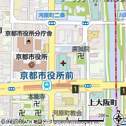 京都ホテルオークラ周辺の地図