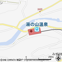 RV1 RVパークsmart 湯の山温泉周辺の地図