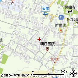 滋賀県蒲生郡日野町大窪1003周辺の地図